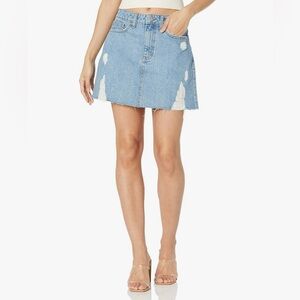 The Drop Ansh Indigo Skirt Size L NWT